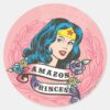 Wonder_Woman_Amazon_Princess_Classic_Round_Sticker_1 Wonder Woman Amazon Princess Classic Round Sticker
