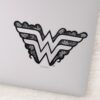 Wonder_Woman_Black_Lace_Logo_Sticker_1 Wonder Woman Black Lace Logo Sticker