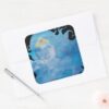 Wonder_Woman_Blue_Sky_Silhouette_Square_Sticker_3 Wonder Woman Blue Sky Silhouette Square Sticker