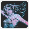 Wonder_Woman_Colorful_Pose_Square_Sticker_1 Wonder Woman Colorful Pose Square Sticker