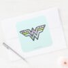 Wonder_Woman_Colorful_Sketch_Logo_Square_Sticker_3 Wonder Woman Colorful Sketch Logo Square Sticker