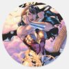 Wonder_Woman_Comic_Cover_#1_Classic_Round_Sticker_1 Wonder Woman Comic Cover 1 Classic Round Sticker