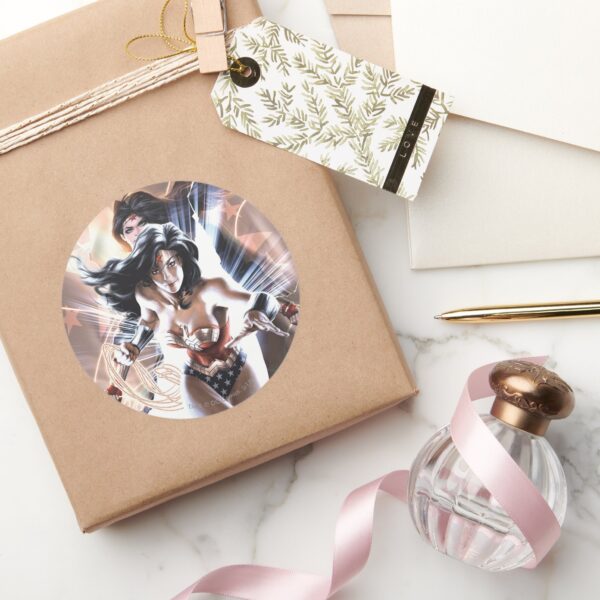 Wonder_Woman_Comic_Cover_#609_Variant_Classic_Round_Sticker_5 Wonder Woman Comic Cover 609 Variant Classic Round Sticker