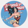 Wonder_Woman_Comic_Cover_Classic_Round_Sticker_1 Wonder Woman Comic Cover Classic Round Sticker
