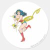 Wonder_Woman_Cuffs_Classic_Round_Sticker_1 Wonder Woman Cuffs Classic Round Sticker