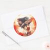 Wonder_Woman_Encyclopedia_Cover_Classic_Round_Sticker_3 Wonder Woman Encyclopedia Cover Classic Round Sticker