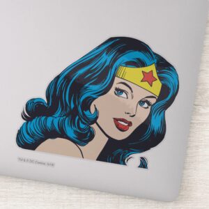 Wonder Woman Face Sticker
