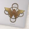 Wonder_Woman_Gold_Symbol_Over_Lasso_Sticker_1 Wonder Woman Gold Symbol Over Lasso Sticker