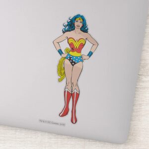 Wonder Woman Hands On Hips Sticker