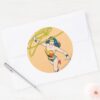 Wonder_Woman_Holds_Lasso_2_Classic_Round_Sticker_3 Wonder Woman Holds Lasso 2 Classic Round Sticker