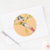 Wonder_Woman_Holds_Lasso_4_Classic_Round_Sticker_3 Wonder Woman Holds Lasso 4 Classic Round Sticker