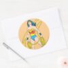 Wonder_Woman_Holds_Lasso_5_Classic_Round_Sticker_3 Wonder Woman Holds Lasso 5 Classic Round Sticker