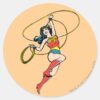 Wonder_Woman_Lasso_of_Truth_Classic_Round_Sticker_1 Wonder Woman Lasso Of Truth Classic Round Sticker
