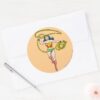 Wonder_Woman_Lasso_over_Head_Classic_Round_Sticker_3 Wonder Woman Lasso Over Head Classic Round Sticker