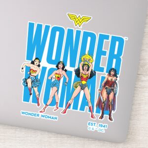 Wonder Woman Legends Forever Graphic Sticker