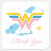 Wonder_Woman_Logo___Baby_Shower_Square_Sticker_1 Wonder Woman Logo Baby Shower Square Sticker