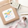 Wonder_Woman_Logo___Baby_Shower_Square_Sticker_5 Wonder Woman Logo Baby Shower Square Sticker