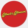 Wonder_Woman_Name_Classic_Round_Sticker_1 Wonder Woman Name Classic Round Sticker