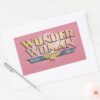 Wonder_Woman_Pencil_Logo_Rectangular_Sticker_3 Wonder Woman Pencil Logo Rectangular Sticker