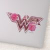 Wonder_Woman_Pink_Camellia_Flowers_Logo_Sticker_1 Wonder Woman Pink Camellia Flowers Logo Sticker