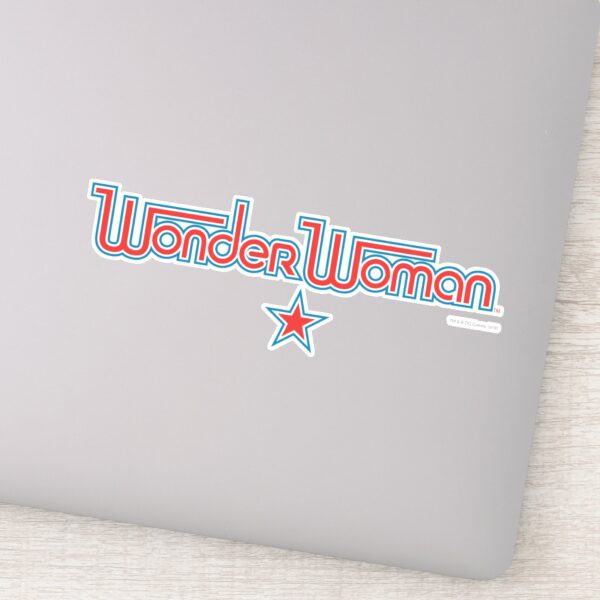 Wonder_Woman_Red_and_Blue_Star_Logo_Sticker_1 Wonder Woman Red And Blue Star Logo Sticker