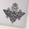 Wonder_Woman_Spiritual_Paisley_Hamsa_Logo_Sticker_1 Wonder Woman Spiritual Paisley Hamsa Logo Sticker