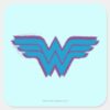 Wonder_Woman_Spray_Paint_Logo_Square_Sticker_1 Wonder Woman Spray Paint Logo Square Sticker