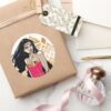 Wonder_Woman_Strength_Classic_Round_Sticker_5 Wonder Woman Strength Classic Round Sticker