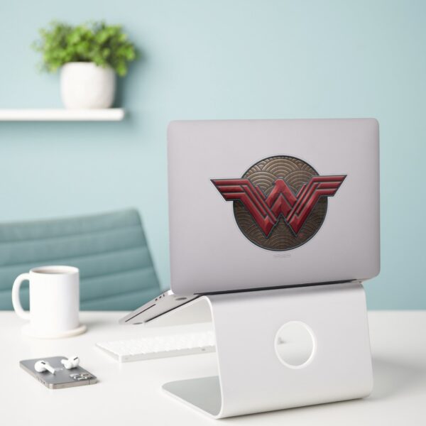 Wonder_Woman_Symbol_Over_Concentric_Circles_Sticker_3 Wonder Woman Symbol Over Concentric Circles Sticker