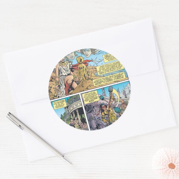 Wonder_Woman_Themyscira_Classic_Round_Sticker_3 Wonder Woman Themyscira Classic Round Sticker