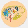 Wonder_Woman_Transform_Classic_Round_Sticker_1 Wonder Woman Transform Classic Round Sticker