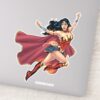 Wonder_Woman_Wearing_Cape_Sticker_1 Wonder Woman Wearing Cape Sticker