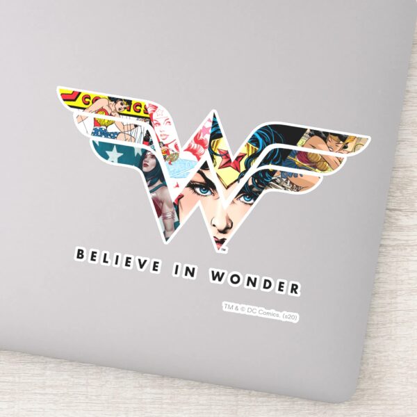Wonder_Woman__Believe_In_Wonder__Collage_Logo_Sticker_1 Wonder Woman Believe In Wonder Collage Logo Sticker