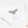 Wonder_Woman___Beauty_Bliss_Logo_Classic_Round_Sticker_3 Wonder Woman Beauty Bliss Logo Classic Round Sticker