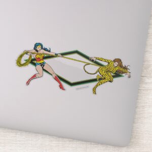 Wonder_Woman_vs_The_Cheetah_Sticker_1 Wonder Woman Vs The Cheetah Sticker