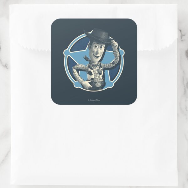 Woody__Sheriff_Badge_Square_Sticker_3 Woody Sheriff Badge Square Sticker