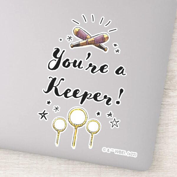You're_A_Keeper_Sticker_1 Youre A Keeper Sticker