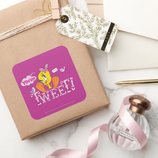 You're_Tweet_Square_Sticker_5 Youre Tweet Square Sticker
