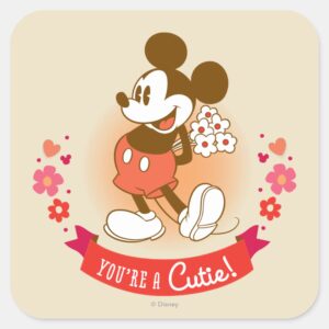 Youre A Cutie Square Sticker
