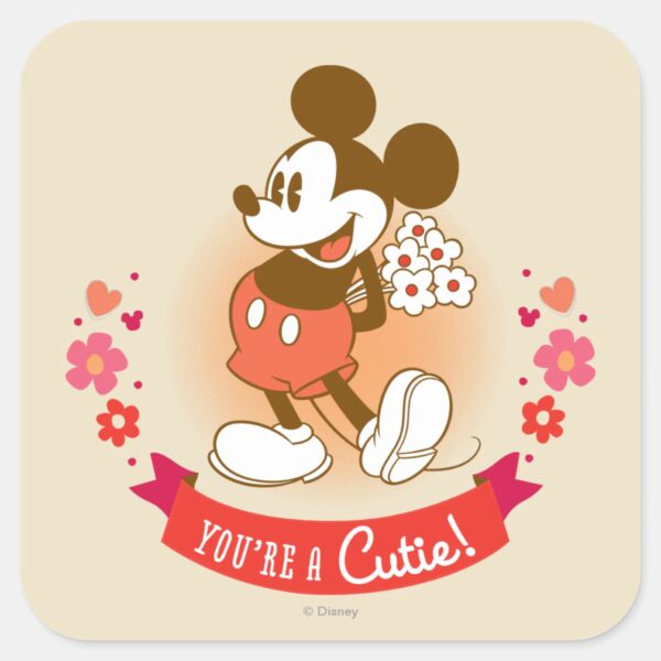 You're_a_Cutie!_Square_Sticker_1 Youre A Cutie Square Sticker