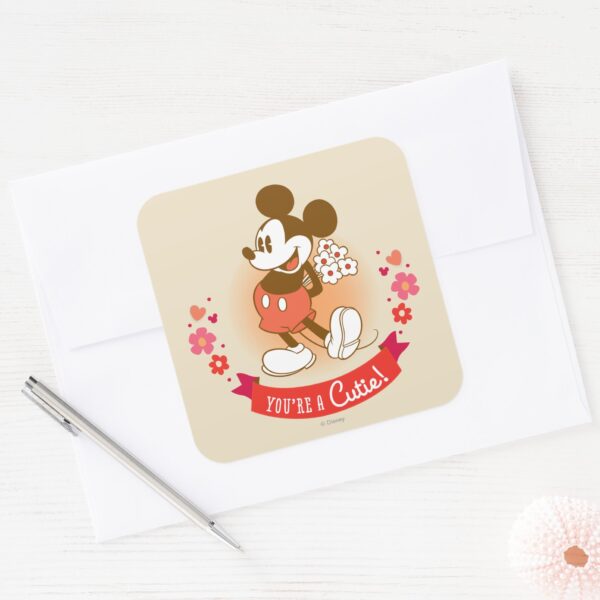 You're_a_Cutie!_Square_Sticker_3 Youre A Cutie Square Sticker