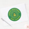 You're_a_Mean_One_Mister_Grinch___Happy_Birthday_Classic_Round_Sticker_3 Youre A Mean One Mister Grinch Happy Birthday Classic Round Sticker