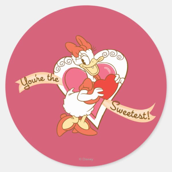 You're_the_Sweetest_Classic_Round_Sticker_1 Youre The Sweetest Classic Round Sticker