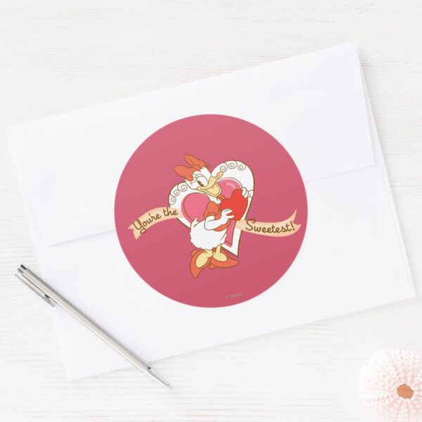 You're_the_Sweetest_Classic_Round_Sticker_3 Youre The Sweetest Classic Round Sticker