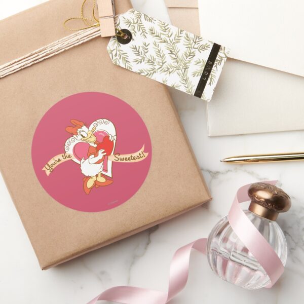 You're_the_Sweetest_Classic_Round_Sticker_5 Youre The Sweetest Classic Round Sticker