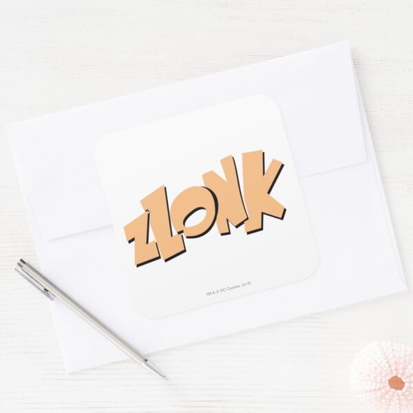 ZLONK SQUARE STICKER
