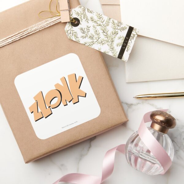 ZLONK SQUARE STICKER