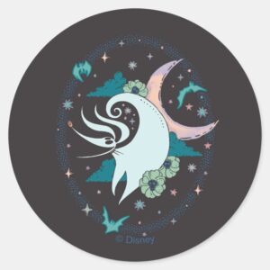 Zero Celestial Tarot Graphic Classic Round Sticker