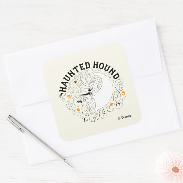 Zero_the_Haunted_Hound_Square_Sticker_3 Zero The Haunted Hound Square Sticker