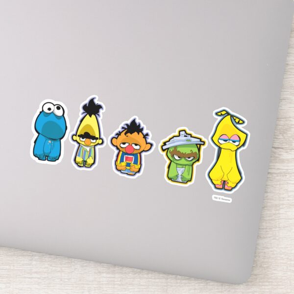 Zombie_Sesame_Street_Characters_Sticker_1 Zombie Sesame Street Characters Sticker